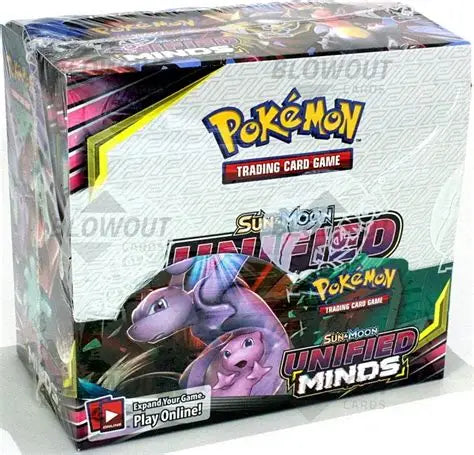 Pokémon UNIFIED MINDS  - Sealed Booster Box - SUN & MOON