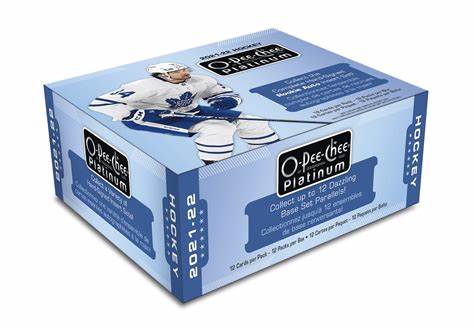 2021-22 O-Pee-Chee Platinum Hockey Hobby Box