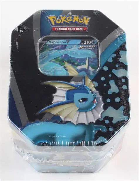 EEVEE EVOLUTIONS Tin  VAPOREON V - Pokemon Sword & Shield