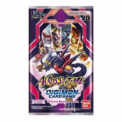 Digimon Across Time Sleeved Booster Pack