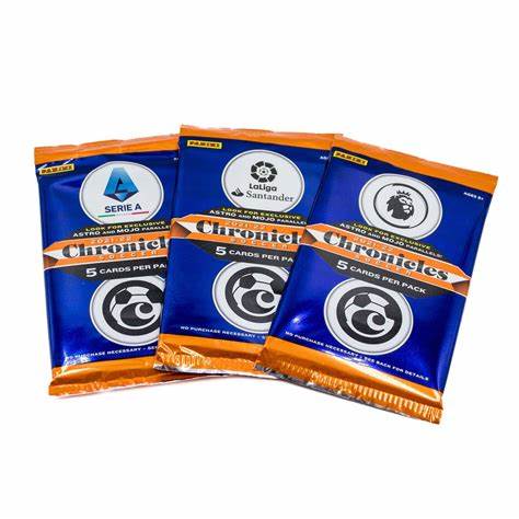 2021-22 Panini Chronicles  Soccer 15-Card Value Pack (3 sealed packs of 5 Cards )