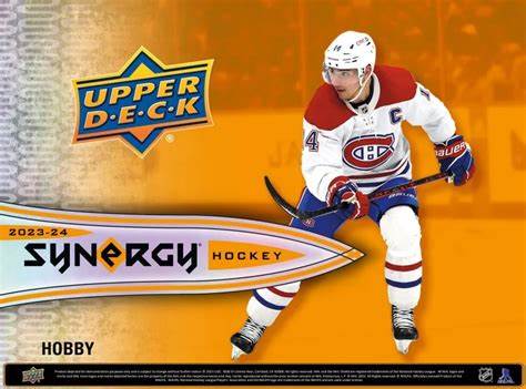 2023-24 UD SYNERGY Hockey Hobby Box