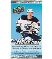 2022-23 Upper Deck Hockey Series 1 Retail Box (6 Young Guns)