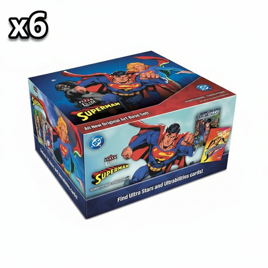 2025 Fleer Ultra SUPERMAN Hobby Box (Case of 6 Boxes)