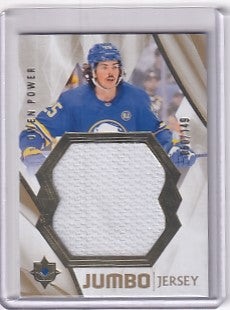 Owen Power Jumbo Jersey /149 Card #47 2023-24 Upper Deck Ultimate Collection Buffalo Sabres