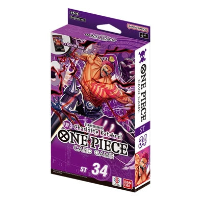 One Piece Card Game - Purple Starter Deck - ST 34 Charlotte Katakuri