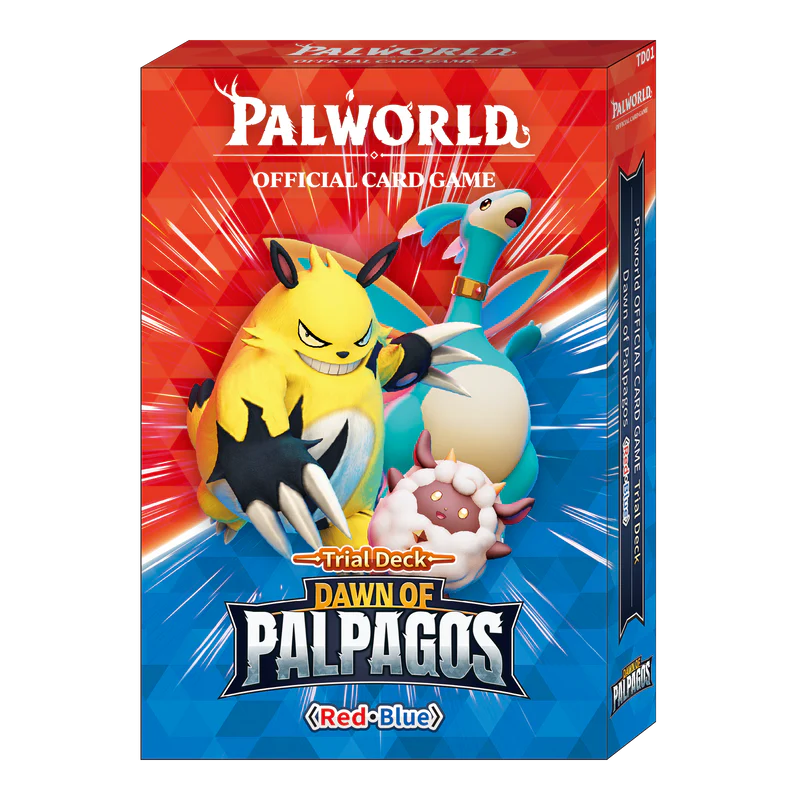 Palworld Card Game - Dawn of Palpagos - Red/Blue Trial Deck (Pre-Order)