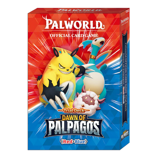Palworld Card Game - Dawn of Palpagos - Red/Blue Trial Deck