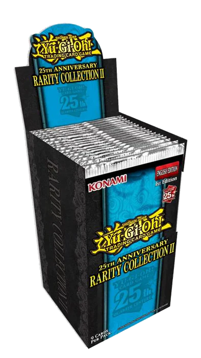 YUGIOH - 25TH ANNIVERSARY RARITY COLLECTION II BOOSTER CASE (12 BOOSTER BOXES) - 1ST EDITION