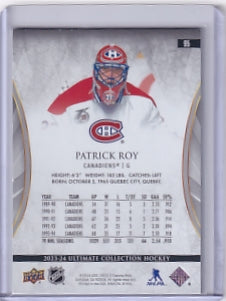 Patrick Roy Base Gold 35/35 Card #95 2023-24 Upper Deck Ultimate Collection Montreal Canadiens