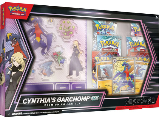 Pokémon CYNTHIA's GARCHOMP ex Premium Collection  - Scarlet & Violet