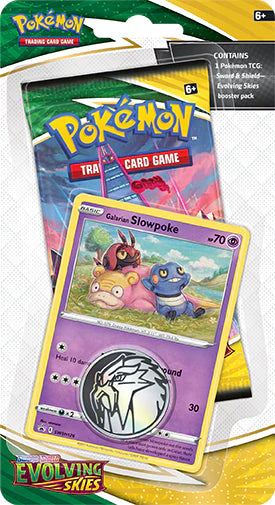 Pokémon EVOLVING SKIES Checklane Booster Blister Pack - Sword & Shield