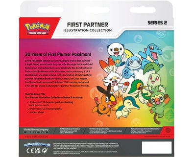 Pre Order Pokemon - First Partner Illustration Collection - Series 2