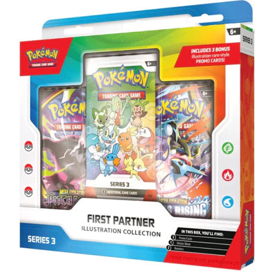 Pre Order*  Pokemon - First Partner Illustration Collection - Series 3