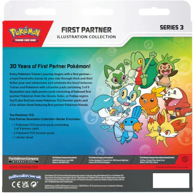 Pokemon - First Partner Illustration Collection - Series 3