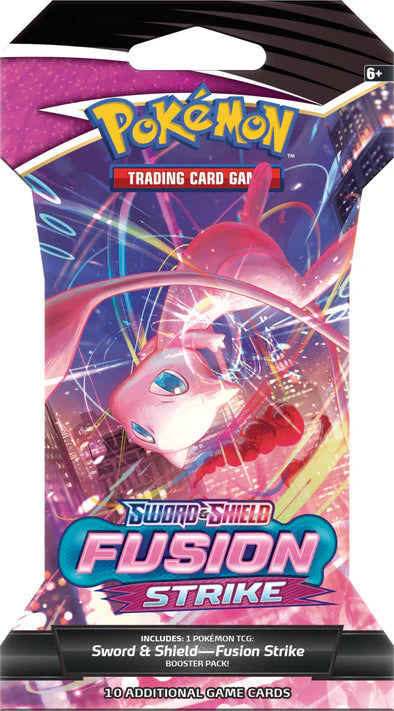 POKÉMON  Fusion Strike Sleeved Booster Pack   - SWORD & SHIELD