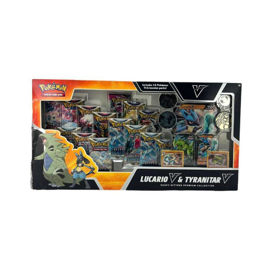 Lucario V & Tyranitar V Heavy Hitters Premium Collection - SWSH - Pokemon