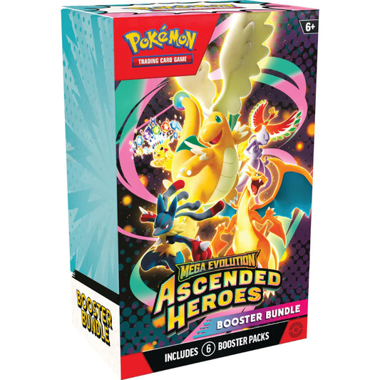Pokemon - Ascended Heroes - BOOSTER BUNDLE  ME2.5 Mega Evolution