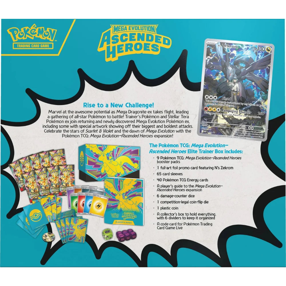 Pokémon ASCENDED HEROES - ETB Elite Trainer Box