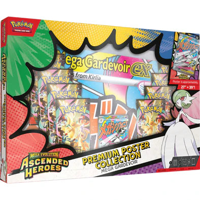 Pokemon - Mega Evolution - Ascended Heroes - Premium Poster Collection - Mega ex ME2.5