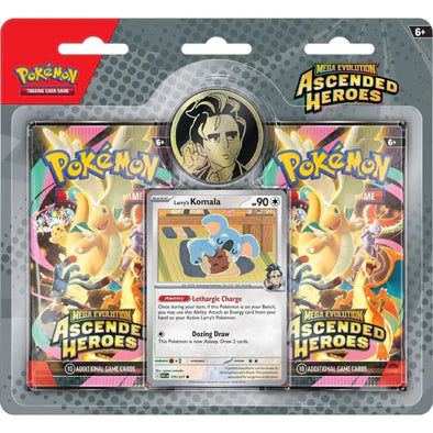 Pokémon Random ASCENDED HEROES - 2 Pack Blister - Mega Evolution