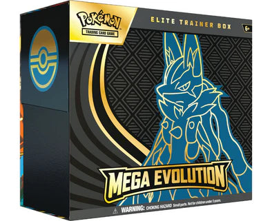 Pokémon MEGA EVOLUTIONS Base Set - ETB Elite Trainer Box - LUCARIO