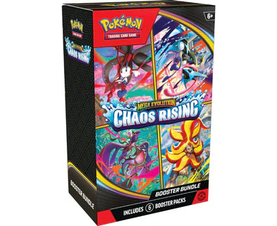 Pokémon CHAOS RISING  - Sealed Booster Bundle - MEGA EVOLUTIONS ME4