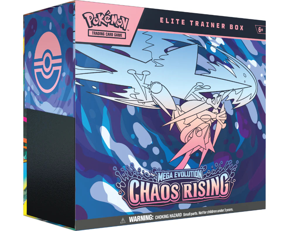 Pokémon CHAOS RISING  - ETB - Elite Trainer - MEGA EVOLUTIONS ME4