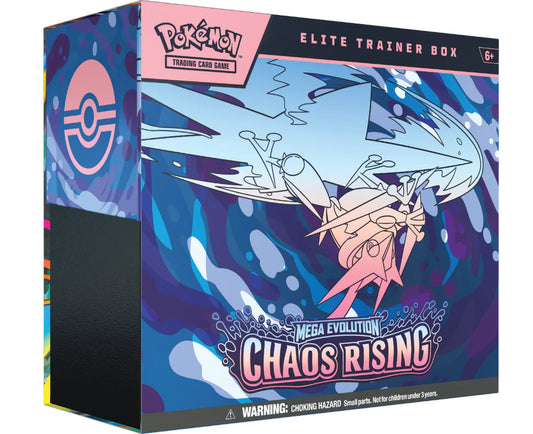 Pokémon CHAOS RISING  - ETB - Elite Trainer - MEGA EVOLUTIONS ME4