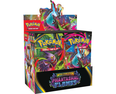 Pokémon Mega Evolutions Phantasmal Flames - Booster Box- ME2