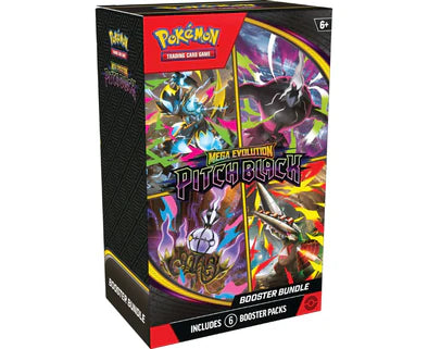 Pokémon PITCH BLACK - Sealed Booster Bundle- MEGA EVOLUTIONS ME5