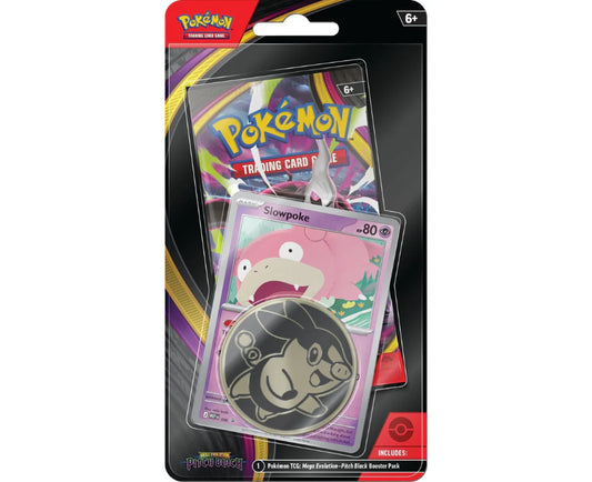 Pokémon PITCH BLACK - Sealed Checklane Blister Pack - MEGA EVOLUTIONS ME5
