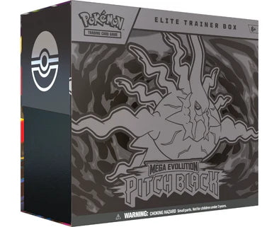 Pokémon PITCH BLACK - Sealed ETB Elite Trainer Box  - MEGA EVOLUTIONS ME5