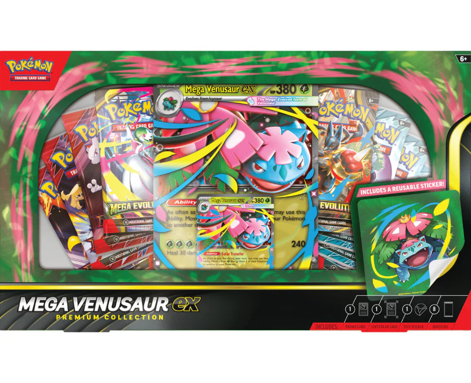 Pokémon MEGA VENUSAUR ex Premium Collection Box