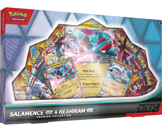 Pokemon -  Salamence ex &  Reshiram ex Premium Collection - Scarlet and Violet