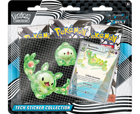 Pokemon - Scarlet and Violet - Black Bolt - Tech Sticker Collection