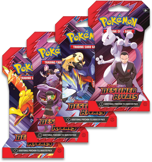 Pokémon DESTINED RIVALS  - Sleeved Pack   - Scarlet & Violet
