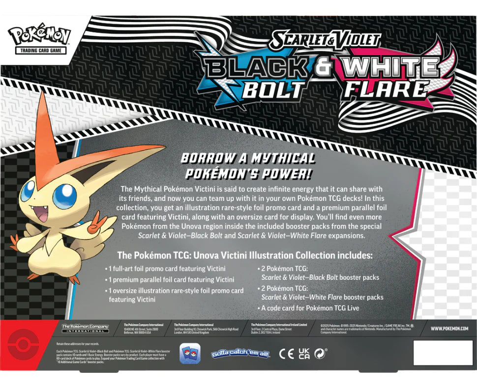 Pokemon - Scarlet and Violet - Unova Victini Illustration Collection