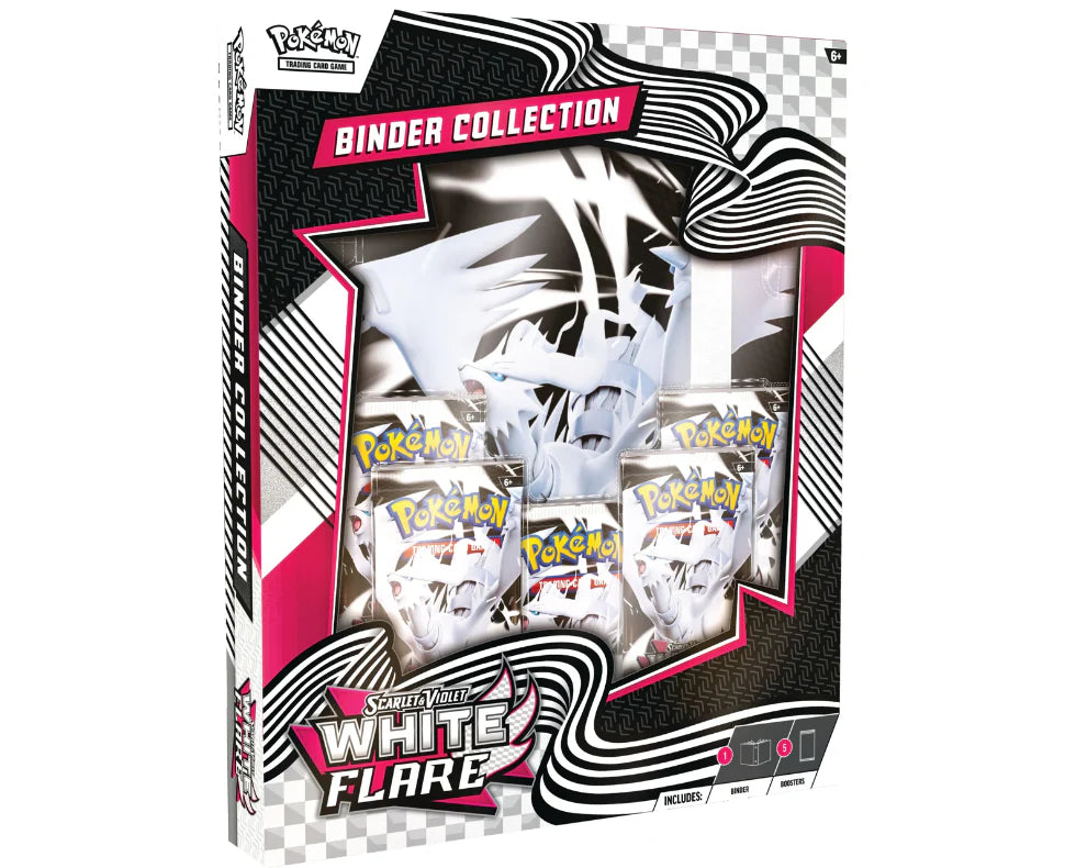 Pokémon  WHITE FLARE - Binder Collection   - Scarlet & Violet