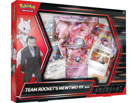 Pokémon TEAM ROCKET'S MEWTWO ex Box  - Scarlet & Violet