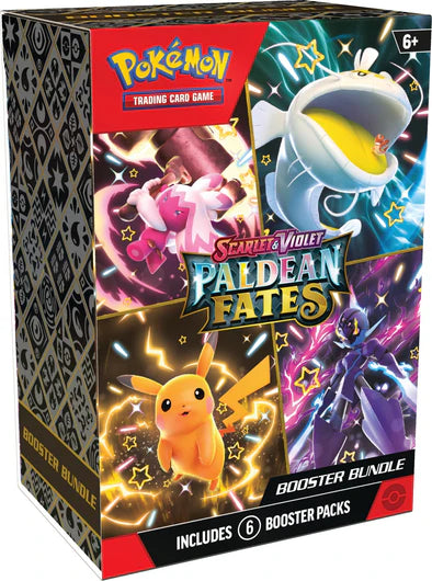 POKEMON - Scarlet & Violet Paldean Fates Booster Bundle SV4.5