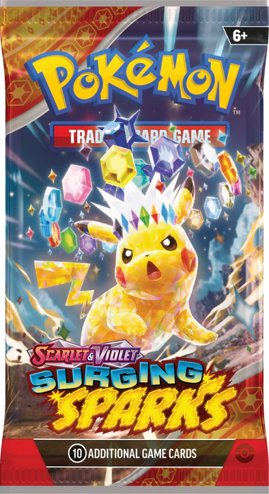 Pokémon SURGING SPARKS  - Booster Pack - Scarlet & Violet SV08