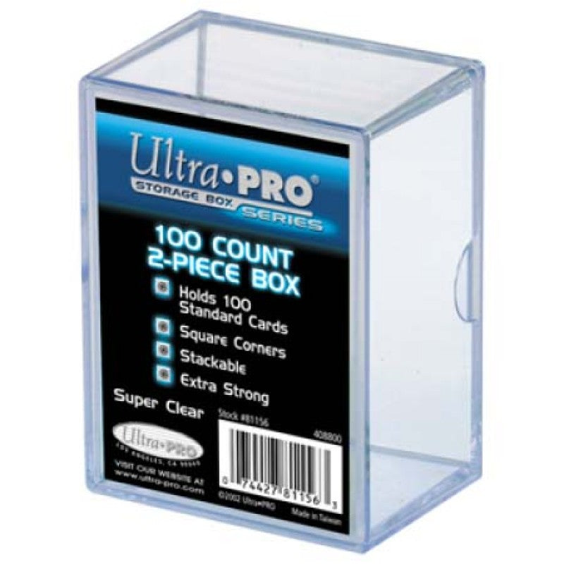 Slider 2-Piece Plastic Storage Box 100 card - ULTRA PRO