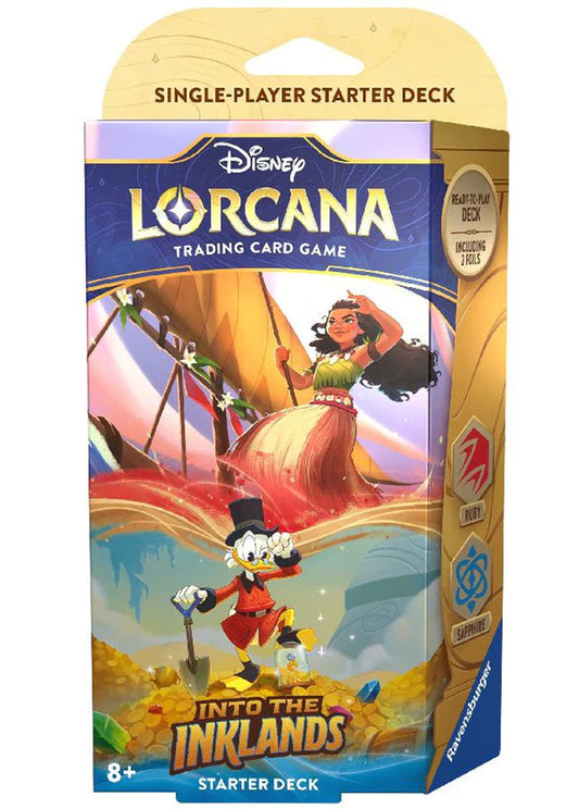 Disney Lorcana - INTO THE INKLANDS - Starter Deck