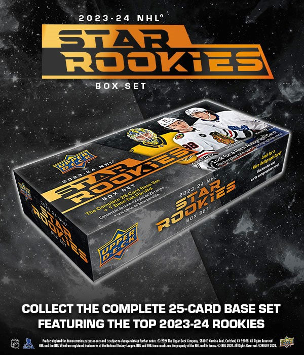 2023-24 UD NHL STAR Rookies Box Set with Connor Bedard