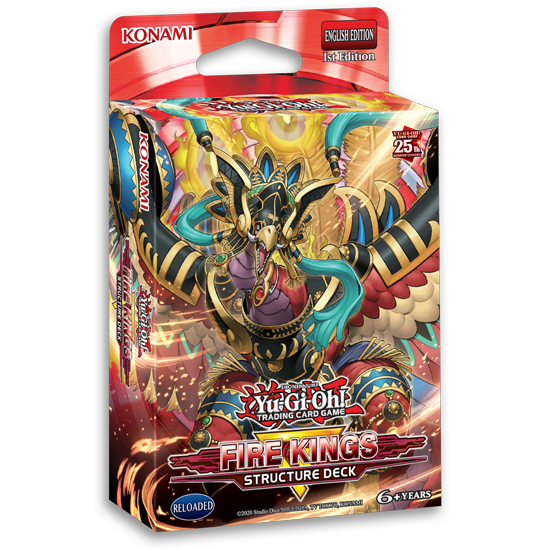 Yugioh - FIRE KINGS Structure Deck