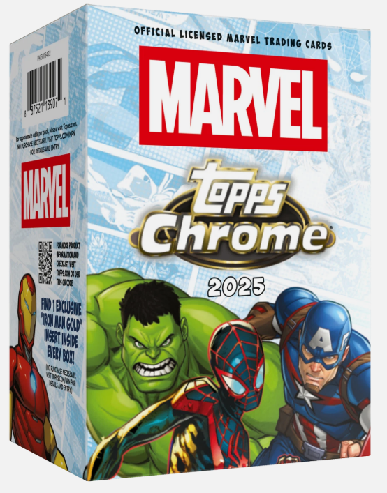 2025 MARVEL Topps Chrome Blaster Box