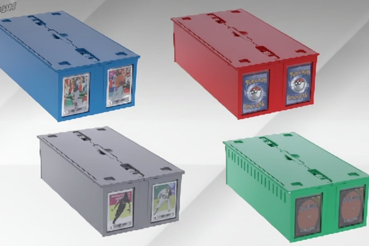 Collectible Trading Card Bin 1600ct  - BCW - Storage Pick Your Color
