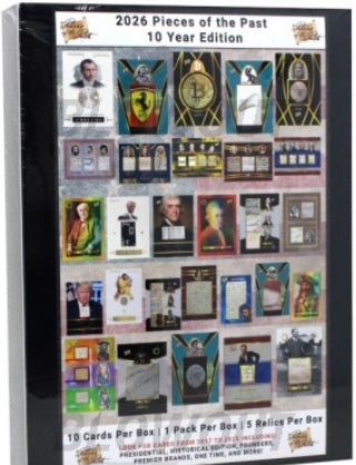2026 Pieces of the Past 10 Year Edition Collection Box