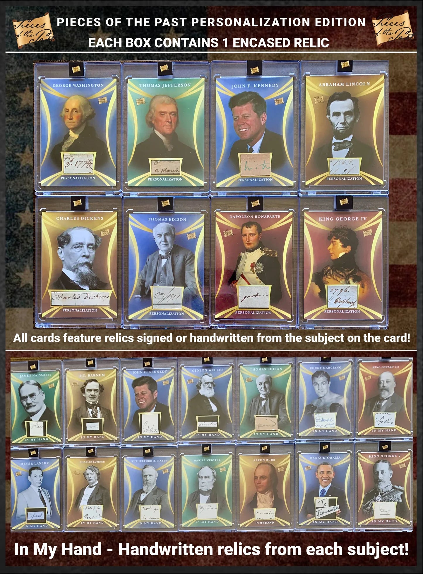 2025 Pieces of the Past PERSONALIZATION EDITION  Box